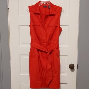 Red Shirt dress